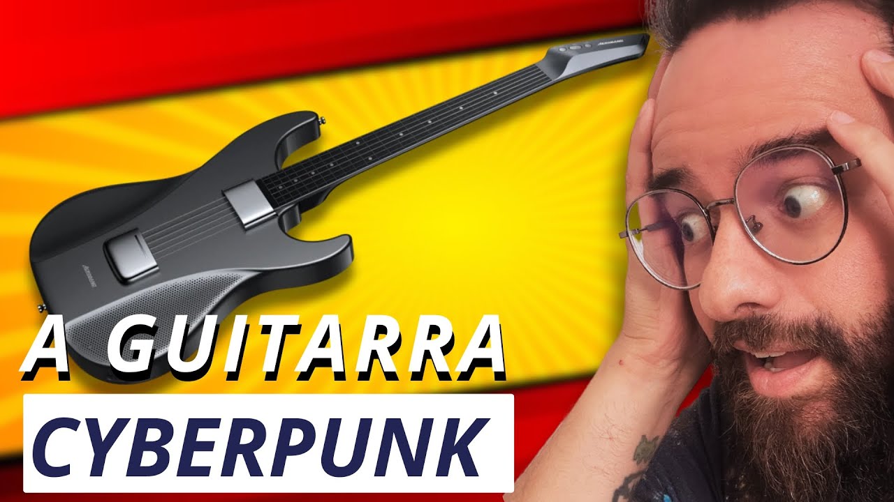 Aeroband Guitar, a guitarra CYBERPUNK!