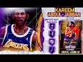 G.O.A.T. GALAXY OPAL KAREEM GAMEPLAY! 99 ALL STATS MAKES HIM THE BEST CARD IN NBA 2k20 MyTEAM