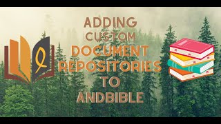 How to setup custom document repositories in AndBible