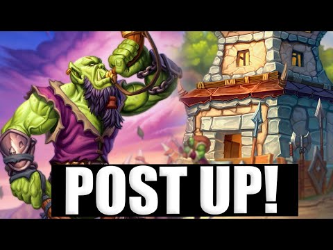 POST UP, Never Doubt The Great Tower GODS! | Watchpost Rogue | Hearthstone