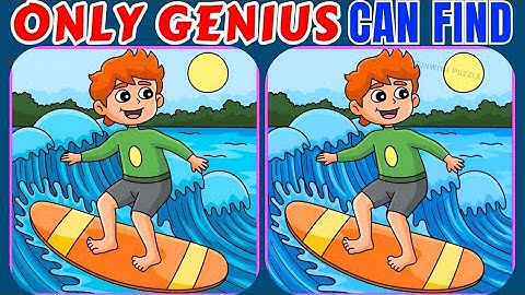 [Spot the difference] Only genius can find🔥| #spotthedifference #findthedifference #puzzlelovers