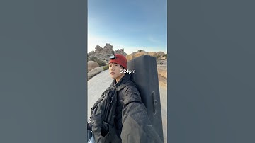 Joshua tree rock climbing vlog