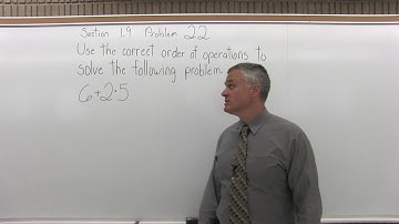 MTH 060 : Section 1.9 Problem 22 - Mathematics with Dan Avedikian
