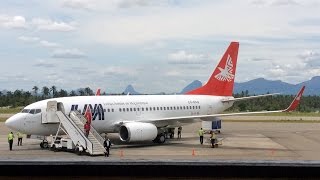 Mozambique - Landing in Nampula Airport