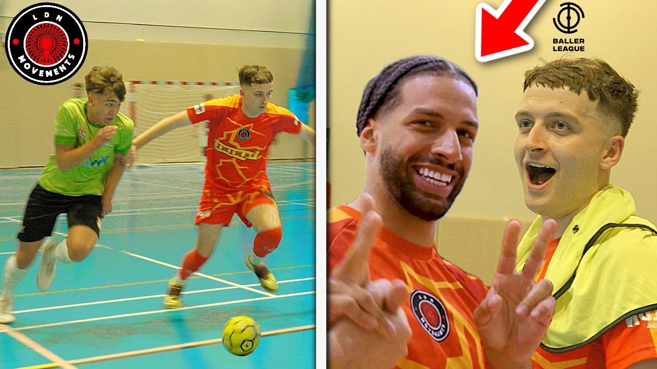 Я играл в профессиональном мини-футбольном матче! Футболист Baller League доминирует…