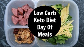 Full day of eating - low carb + keto diet