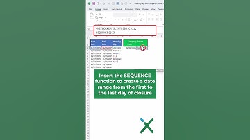 🇺🇸 EXCEL TRICKS: ⚒ Calculate working days excluding company closure #shorts