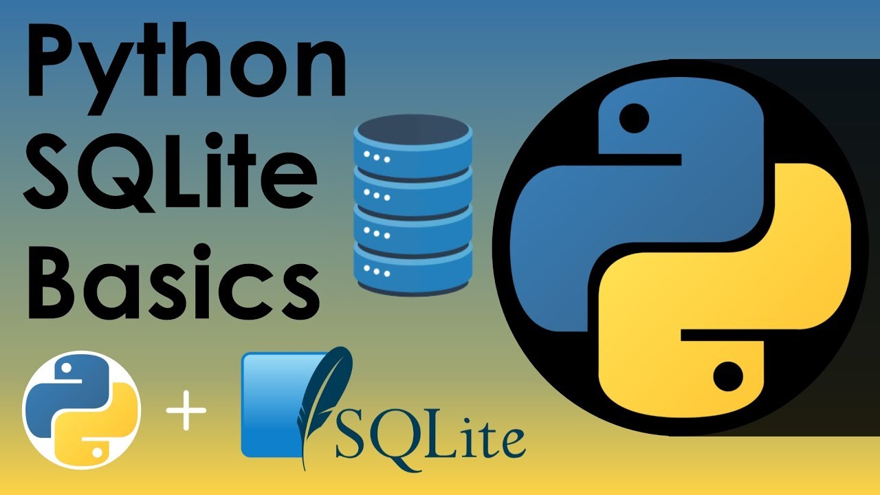 python sqlite database