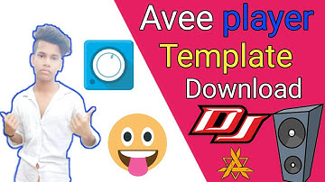 Avee Player Dj Template visualizer Free Download || Avee Player Se Dj Template Kaise Banate Hai