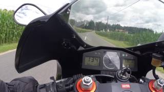 Aprilia RS250 testride