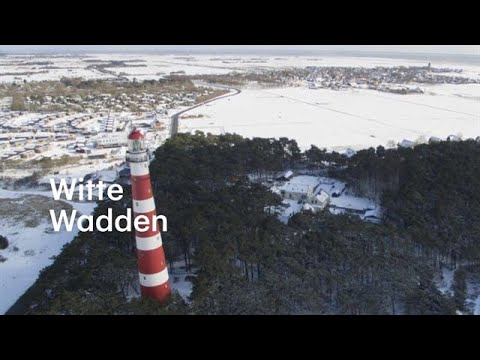 Wintersporten op de Waddeneilanden: 15 centimeter sneeuw  - RTL NIEUWS