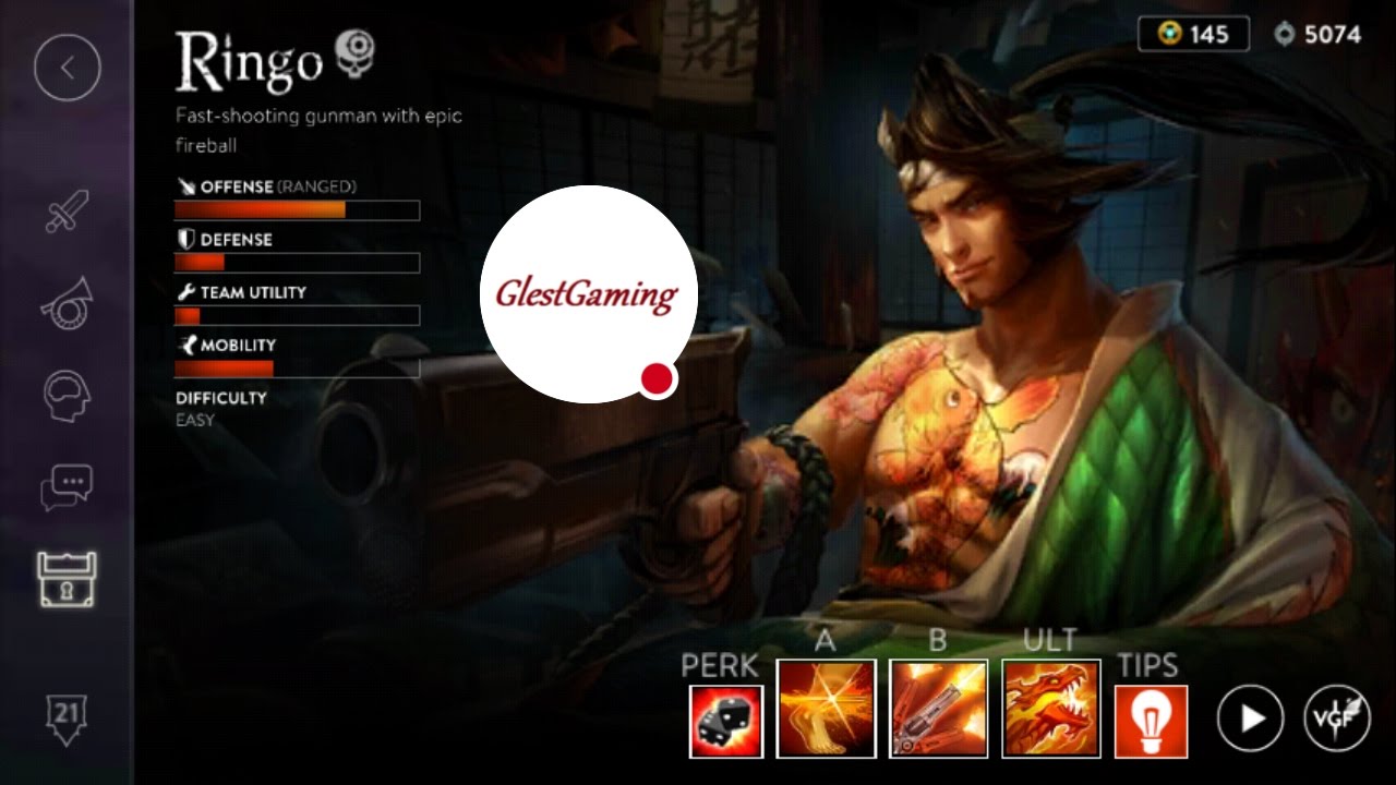 Vainglory - Ringo - Weapon Build ( Ranked Match)