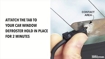 How To Repair a Rear Window Defogger