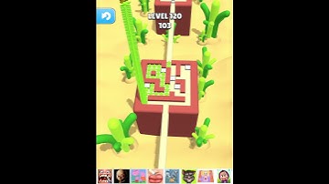 Android iOS 🎮 Stacky Dash level 120 gameplay solution. 🎬 HaZaRd LeVeL 🎬 RARE animal find 🙌