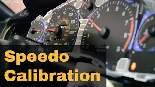 Speedo Calibration The Dangerous Way  Mr2 Restoration