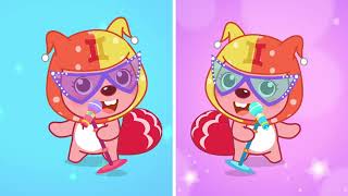 xiao cong ming shuang zi zuo bei wa er ge beva kids song