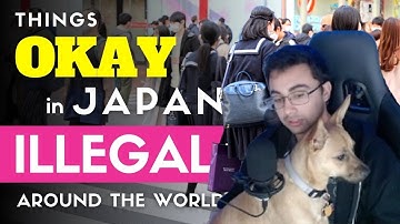 Reaction to Things Okay in Japan but Illegal Around The World! [Paolo FromTokyo]