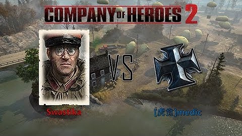 [COH2]SU(Guard Motor Coordination Tactics) vs OKW(None) 2020 05 17