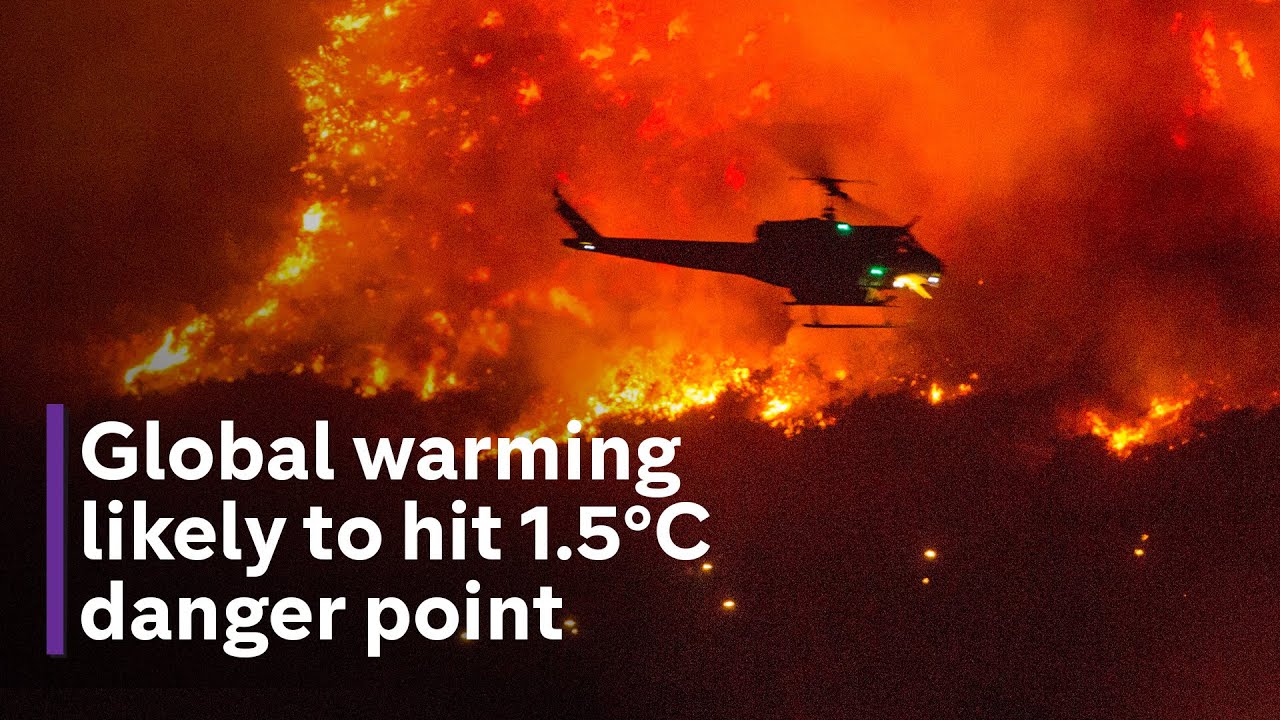 The UN has warned that the world temperature will rise by 1.5 degrees in the next five years