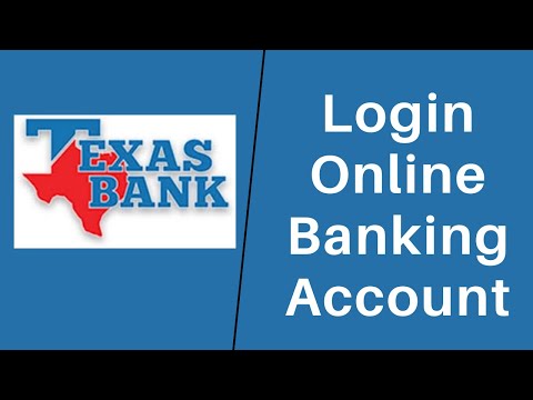 How to Login to Texas Bank | Sign In Texas Bank Online Banking