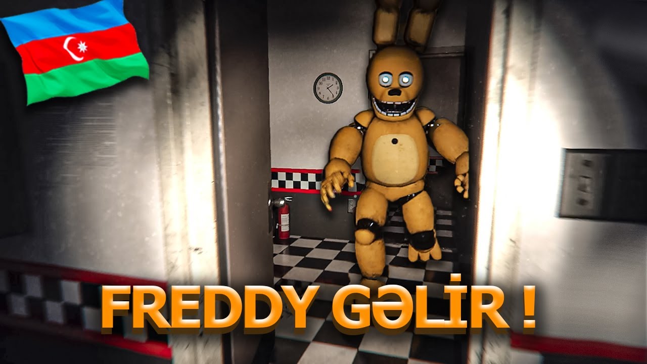 😧QORXULU FREDDY GƏLİR QAÇ  | Five Nights at Freddy’s