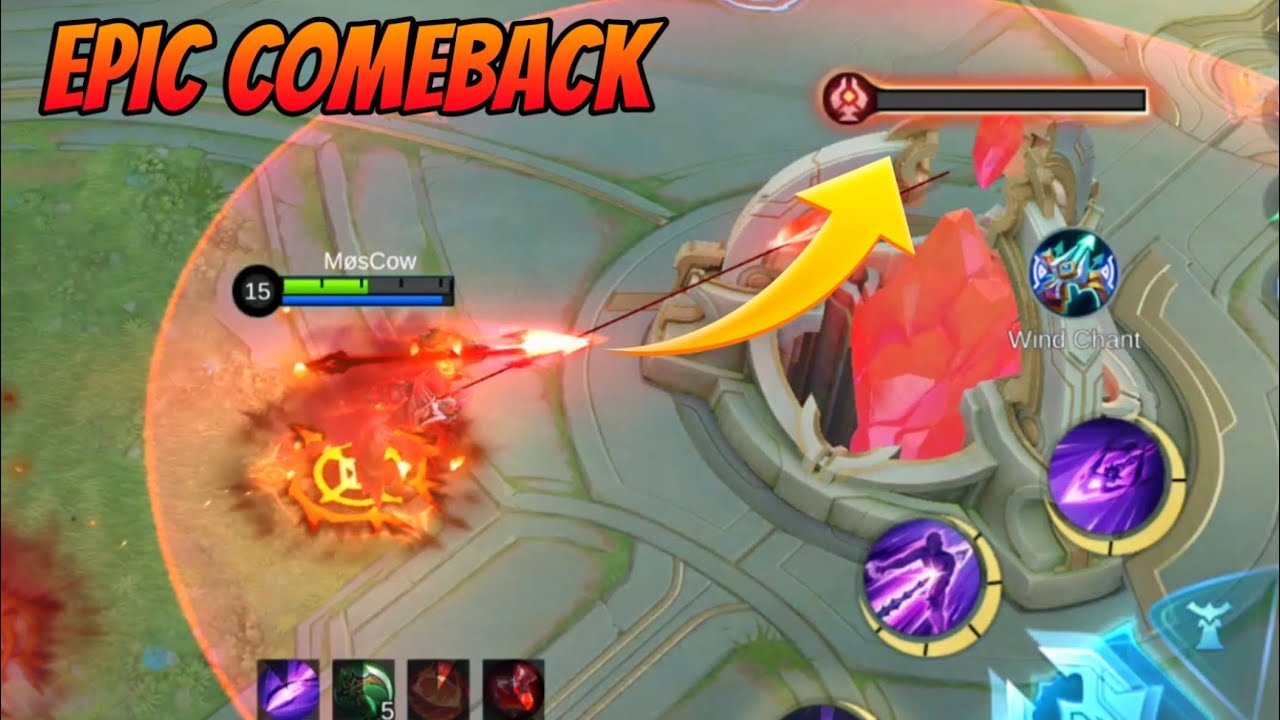 Most Insane Comeback In Mlbb Moskov Full Gameplay 