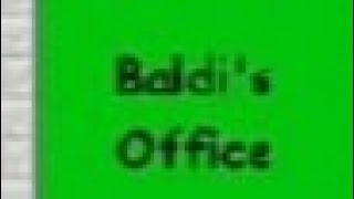 Baldi's OFFICE! *no clickbait* Baldi's OFFICE glitch😱