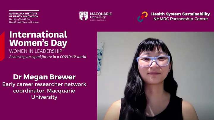 IWD Women in Leadership: Dr Megan Brewer