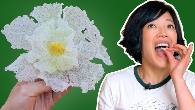 CiCi Li - Crispy Rice Paper Flower Chips