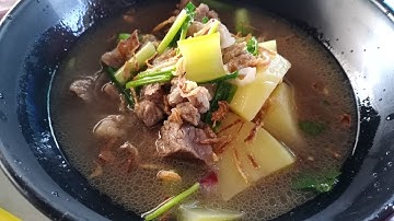 RESEPI SUP DAGING UTARA SEMPOI