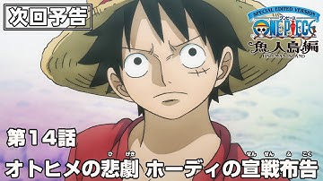 「SPECIAL EDITED VERSION『ONE PIECE』魚人島編」第14話予告「オトヒメの悲劇　ホーディの宣戦布告」
