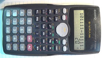 Cálculos con números en base (n): decimal, hexadecimal, binario, octal