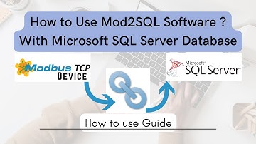 How to Use Mod2SQL Software ? | Log your Modbus Device Data Directly in SQL using Mod2SQL |