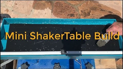 Building the Mini Gold Shaker Table