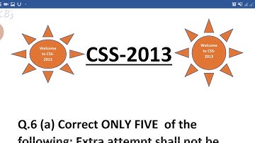#CSS_English_Corrections CSS-2013 Corrections of English