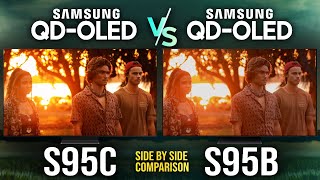 Tech With Kg Vídeos Samsung S95C vs Samsung S95B | QD OLED 2023 vs 2022 4K TV Comparison