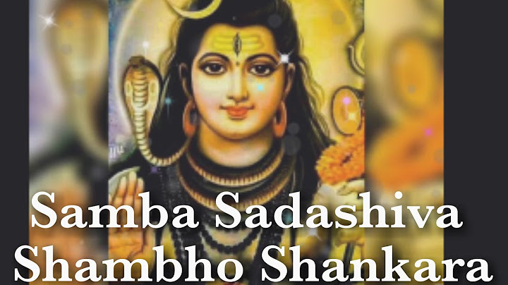 Convert Download Samba Sada Shiva Shambho Shankara to Mp3 Mp4