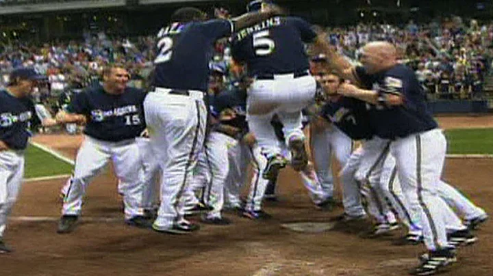 NYM@MIL: Jenkins' walk-off homer ends it in the 13th