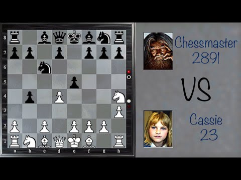 Chessmaster 9000 | Smartest against the dumbest! | Chessmaster 2891 vs Cassie 23