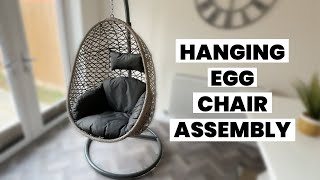 Hanging Egg Chair Assembly