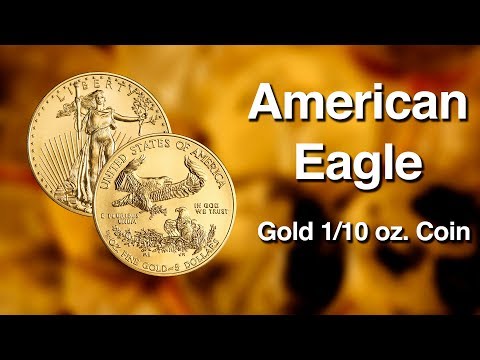 The American Eagle Gold 1/10 oz. Coin