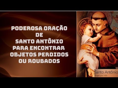 Resultado de imagem para oração a santo antonio para encontrar objetos