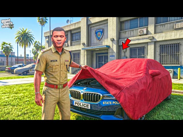 Franklin & Chithappu Become a Tamilnadu Police and Collecting Police Super Car in Gta 5