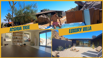 Joshua Tree Airbnb To Myself - Luxury Villa Tour