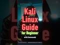 Kali Linux Guide for Beginner #kalilinuxtools #ethicalhacking #axximuminfosolutions