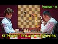 COMPETITIVE!! Magnus Carlsen vs Wei Yi || Superbet Poland Blitz 2024 - R13