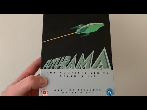 Futurama Box Set Unboxing (Seasons 1-8) - YouTube