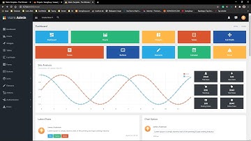 Download admin dashboard for Laravel 8 | Login page