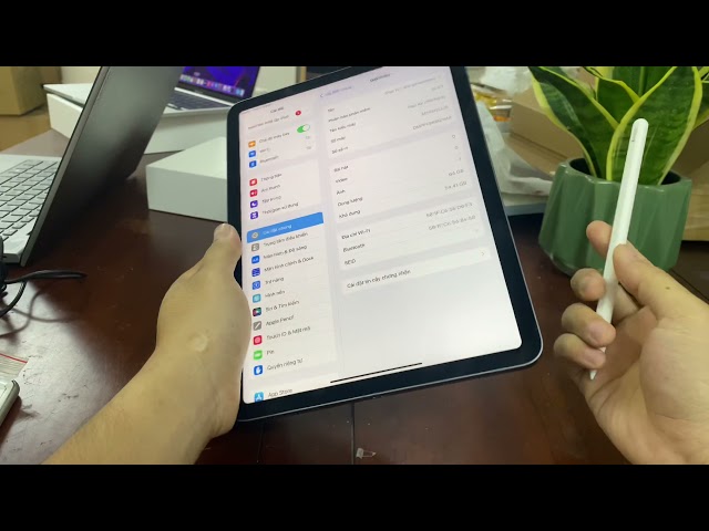 Cách kết nối Apple Pencil 2 với ipad