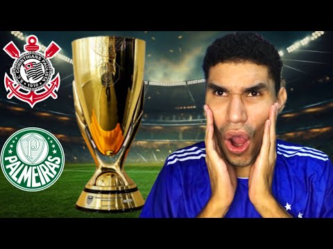 ASMR - FINAL PAULISTA CORITHIANS vs PALMEIRAS! (simulação no Pes 24)